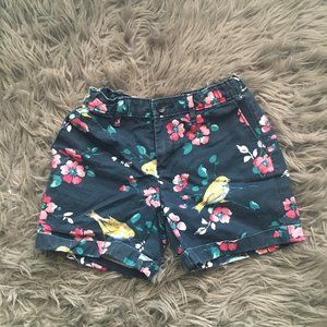 floral shorts